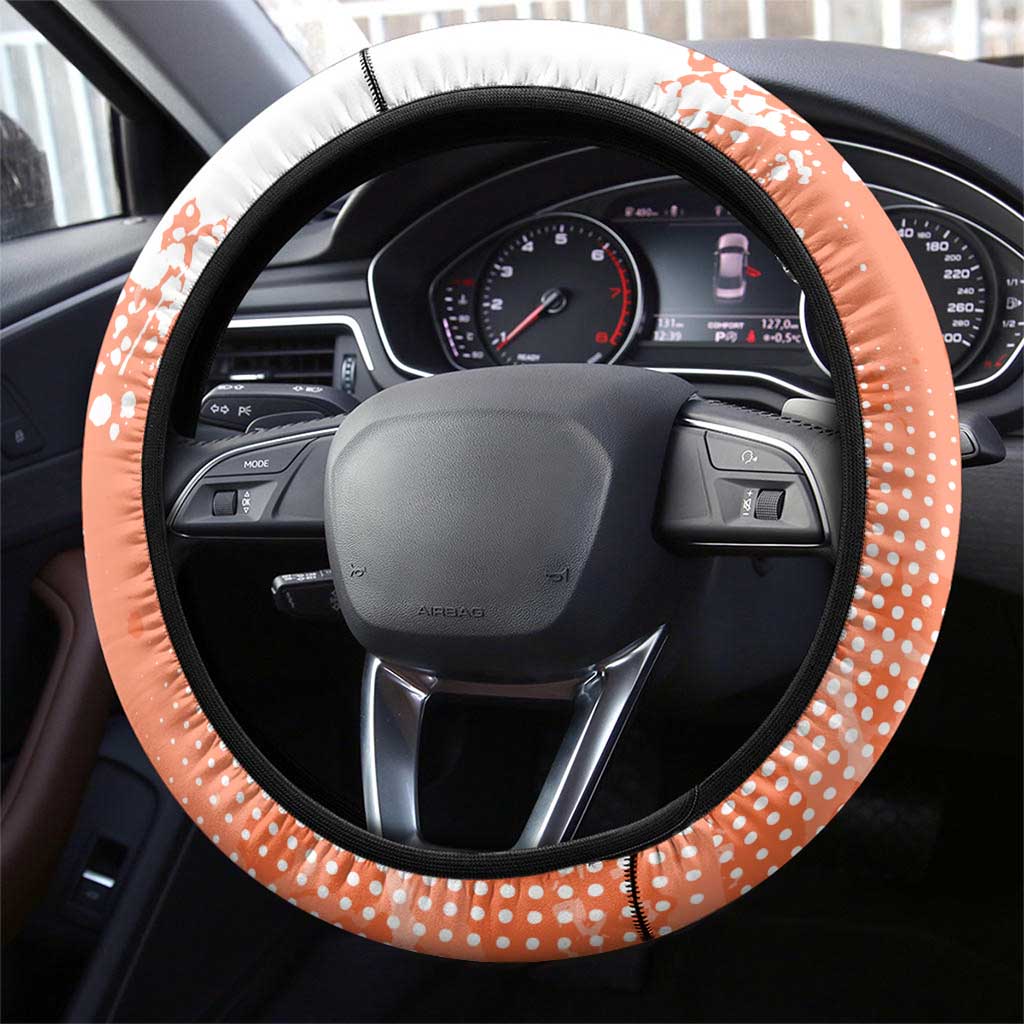 Denji Casual Chainsaw Man Steering Wheel Cover Retro Manga Grunge Style