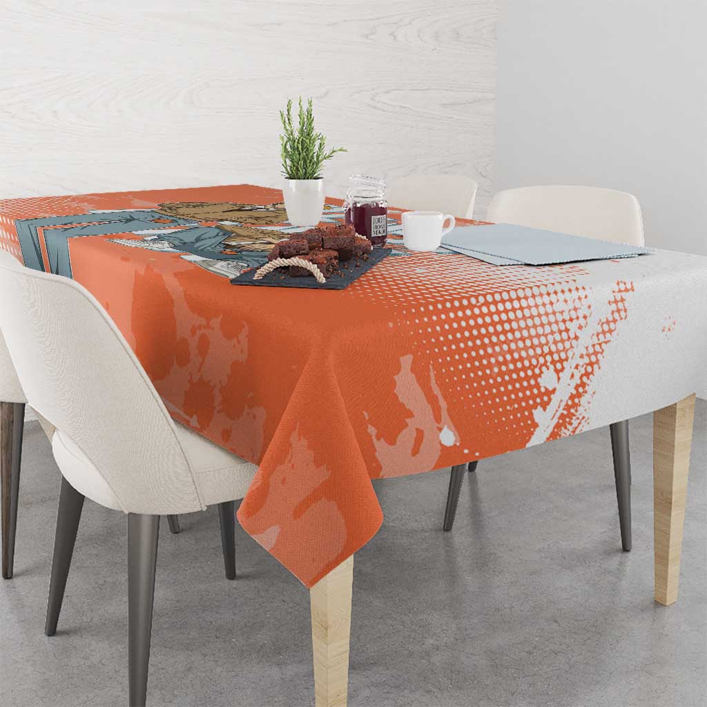Denji Casual Chainsaw Man Tablecloth Retro Manga Grunge Style