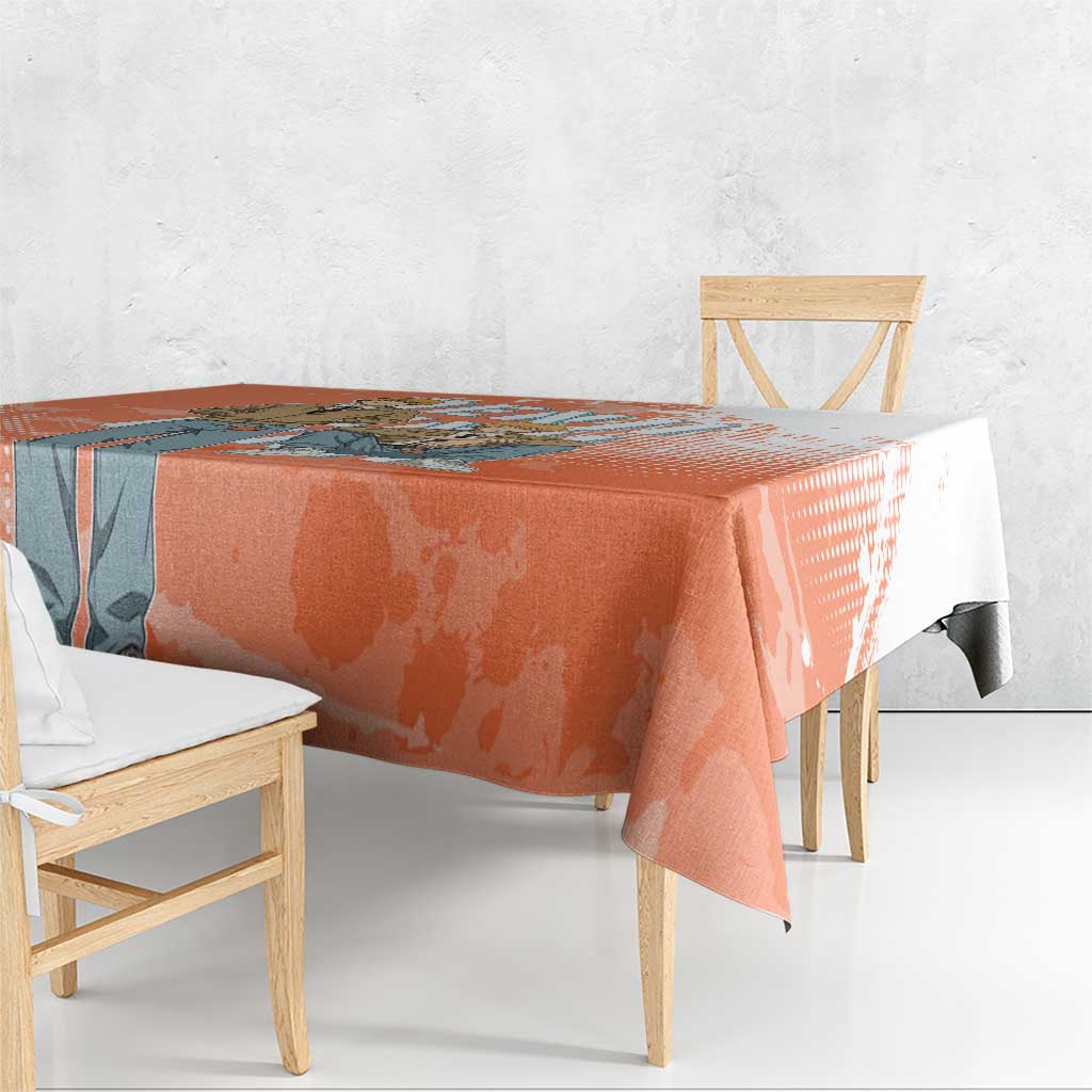 Denji Casual Chainsaw Man Tablecloth Retro Manga Grunge Style