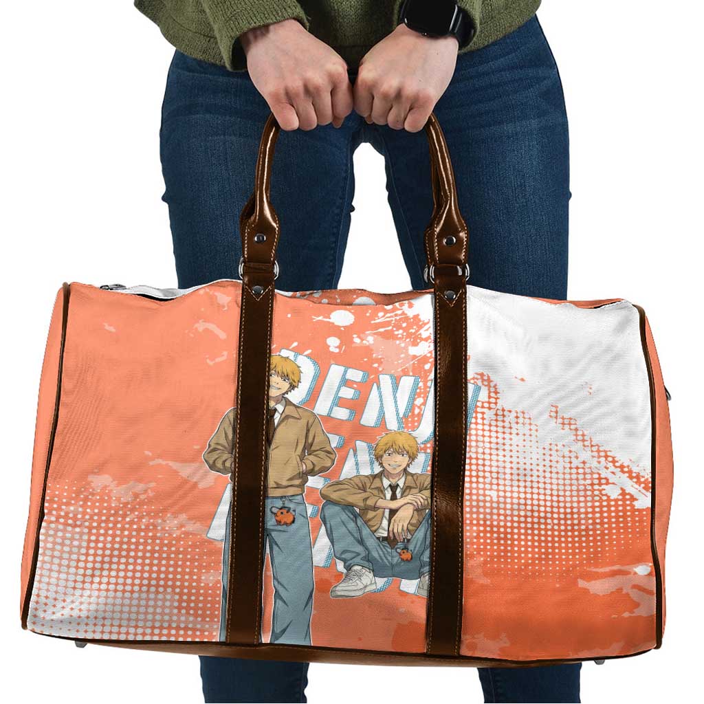 Denji Casual Chainsaw Man Travel Bag Retro Manga Grunge Style