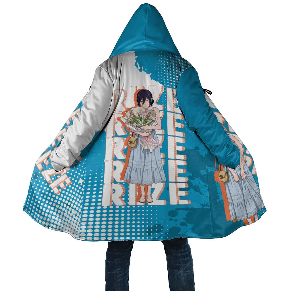 Reze Chainsaw Man Aesthetic Cloak Soft Anime Grunge Style with Flowers