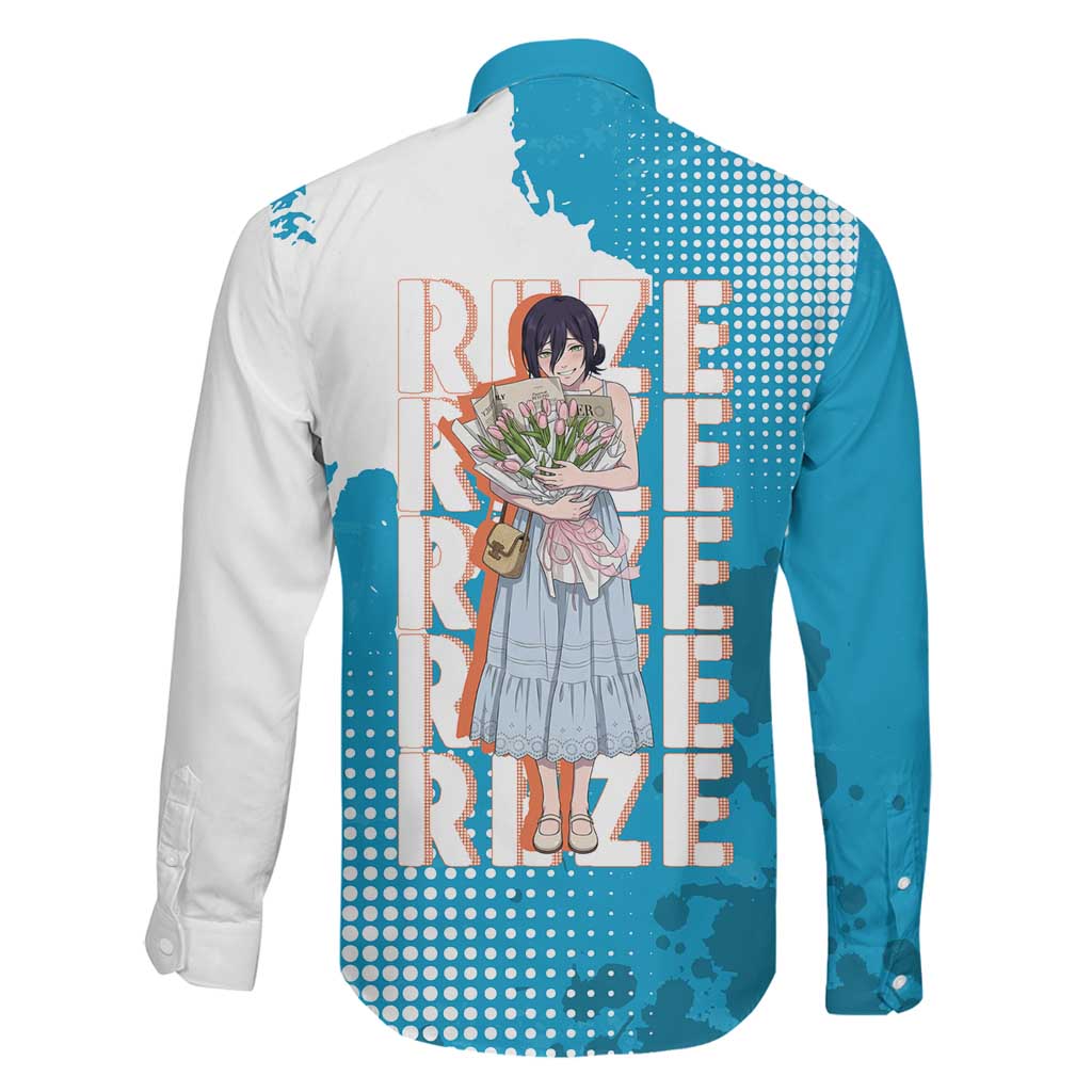Reze Chainsaw Man Aesthetic Family Matching Mermaid Dress and Hawaiian Shirt Soft Anime Grunge Style with Flowers