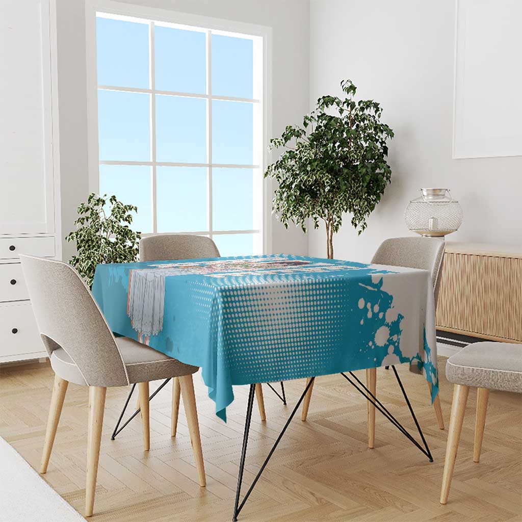 Reze Chainsaw Man Aesthetic Tablecloth Soft Anime Grunge Style with Flowers