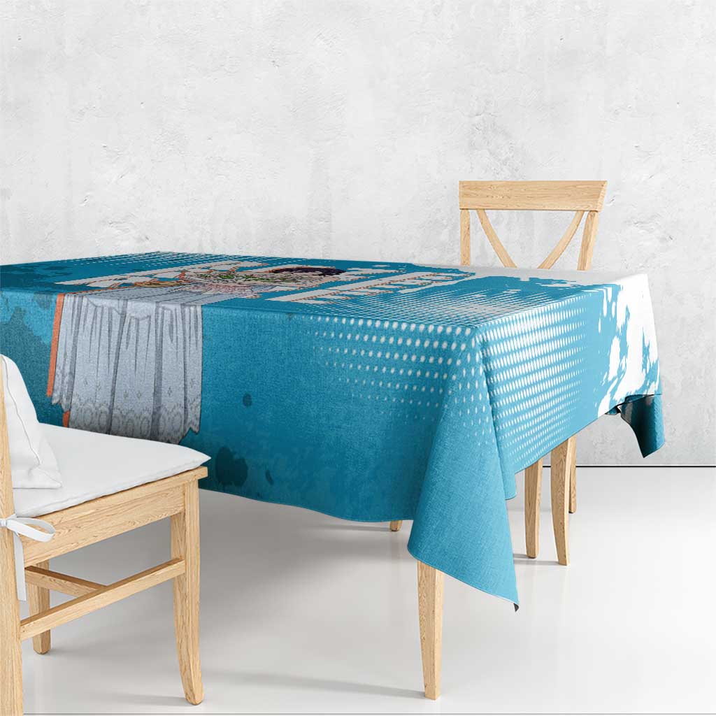 Reze Chainsaw Man Aesthetic Tablecloth Soft Anime Grunge Style with Flowers