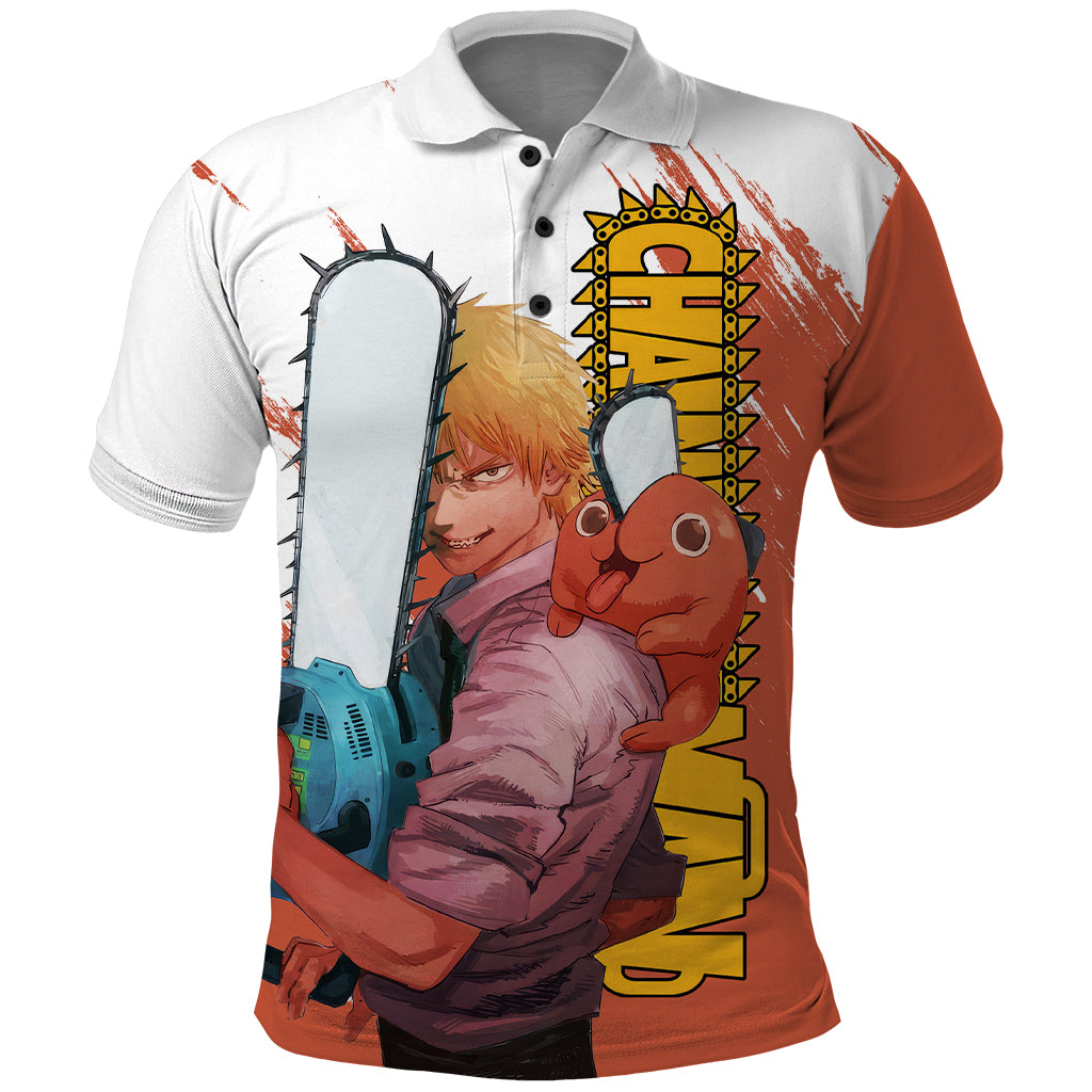 Denji Polo Shirt Chainsaw Man