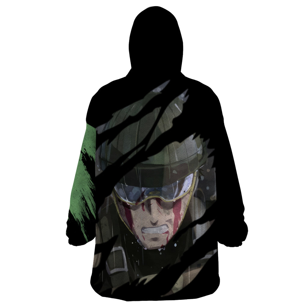 Mumen Rider Wearable Blanket Hoodie One Punch Man