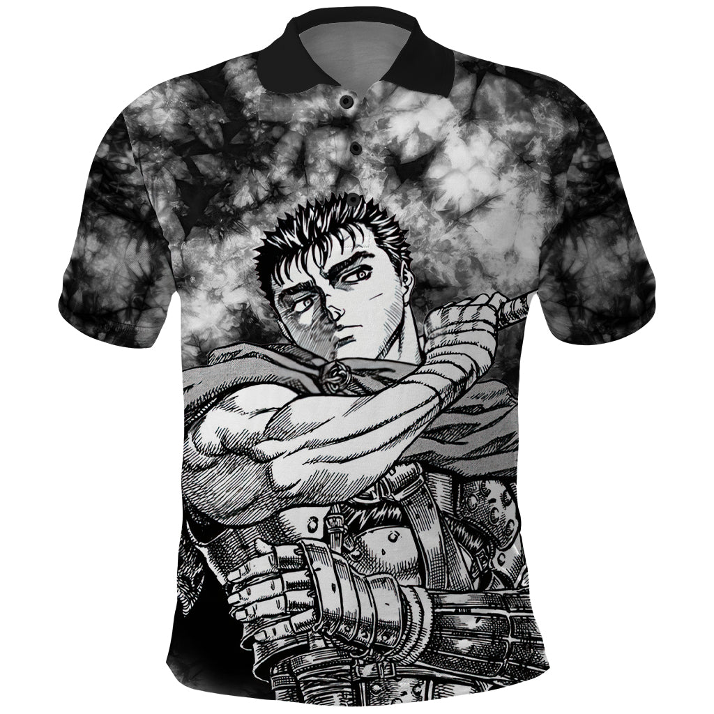 Guts Berserk Polo Shirt Grunge Style