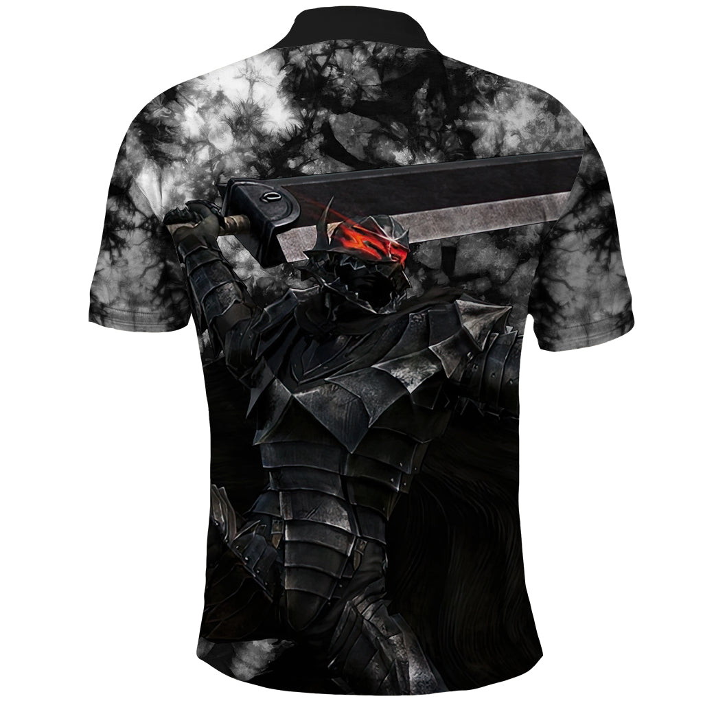 Guts Berserk Polo Shirt Grunge Style