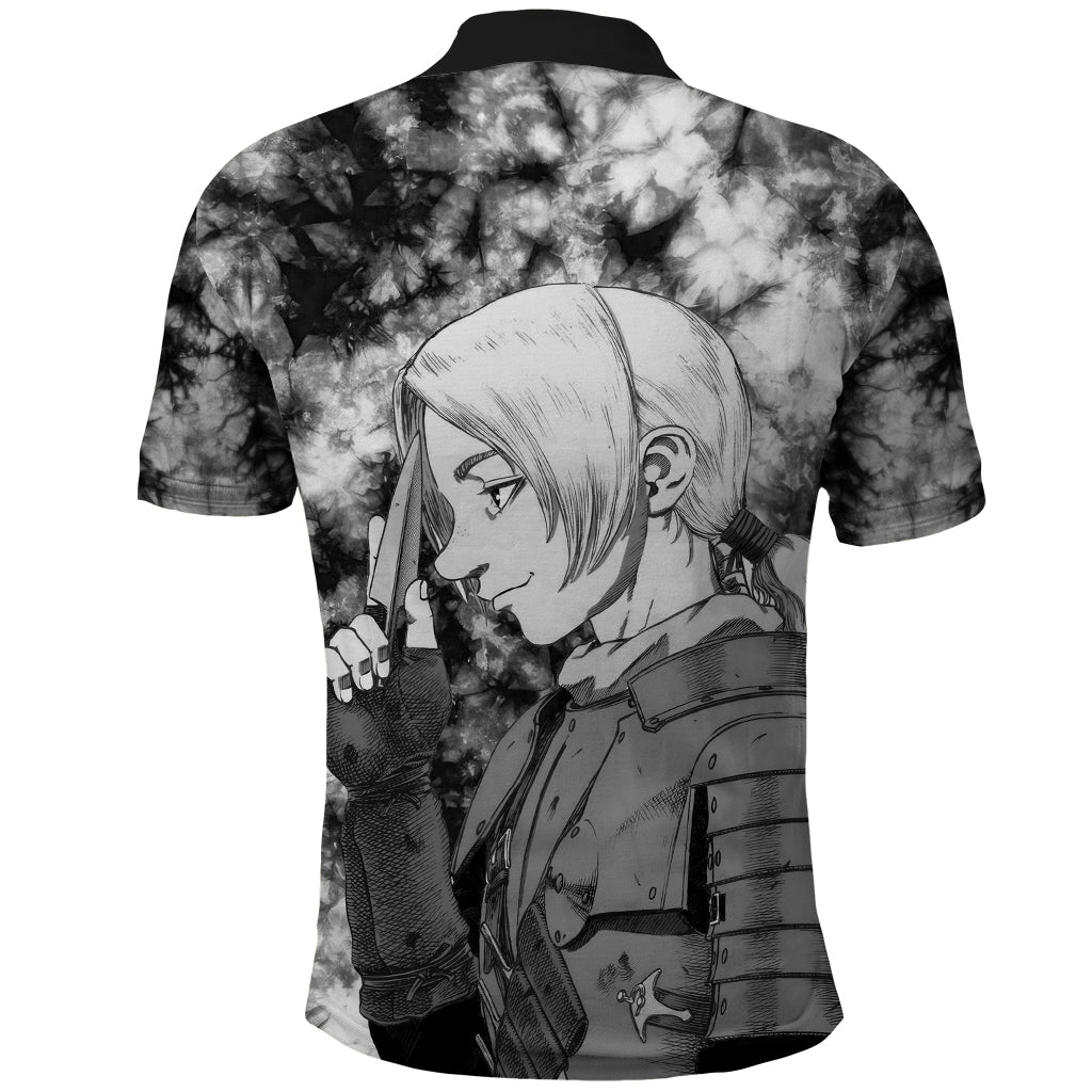 Judeau Berserk Polo Shirt Grunge Style