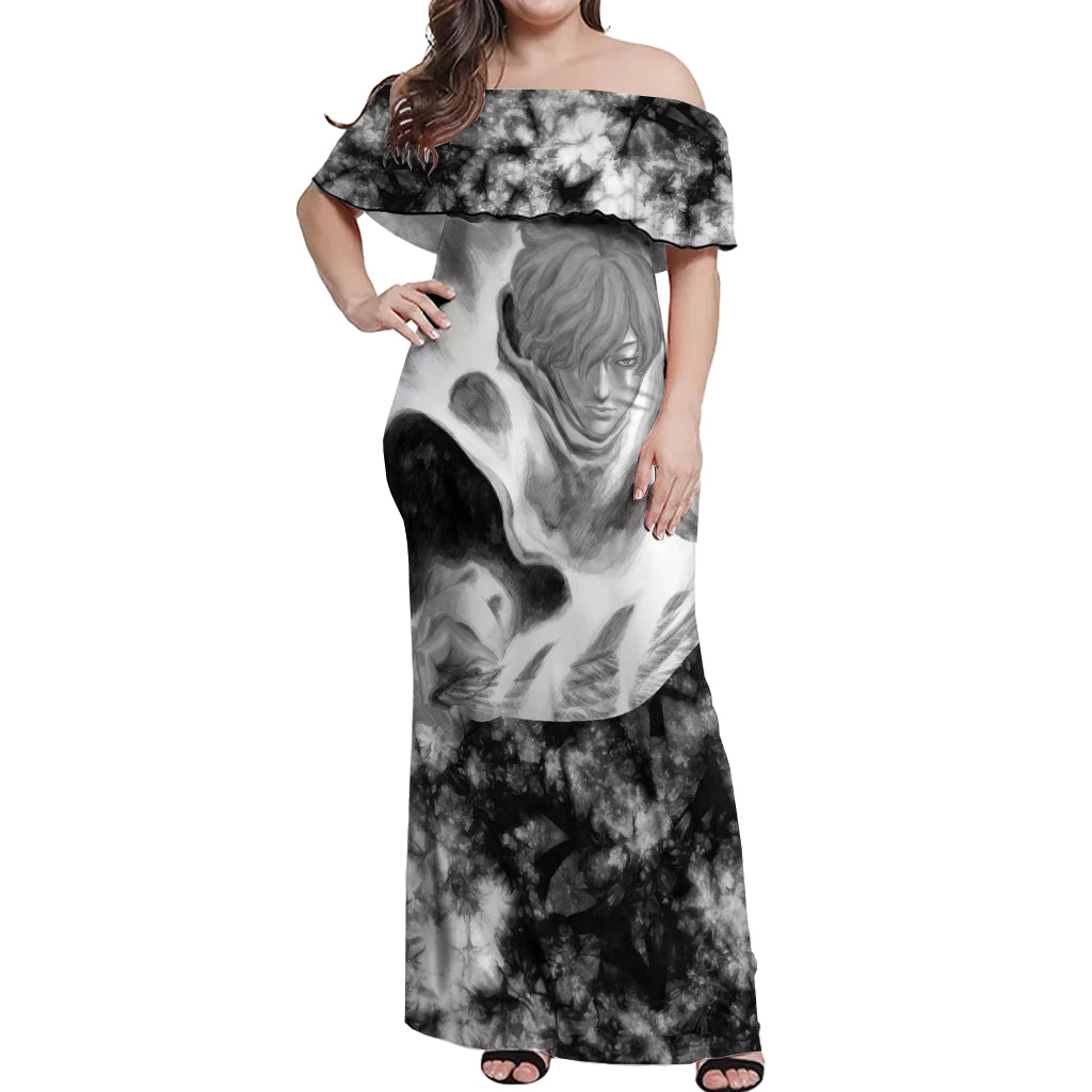 Serpico Berserk Off Shoulder Maxi Dress Grunge Style