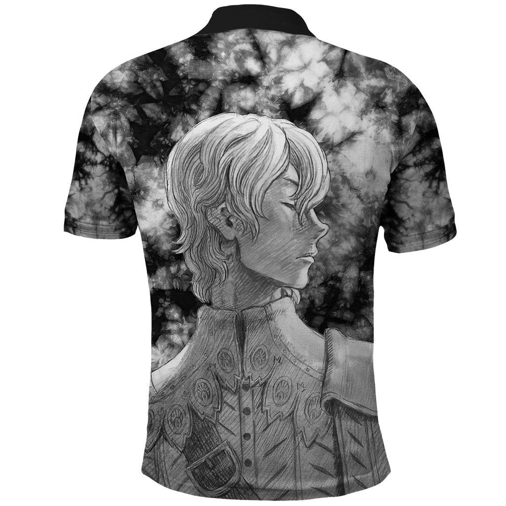Serpico Berserk Polo Shirt Grunge Style