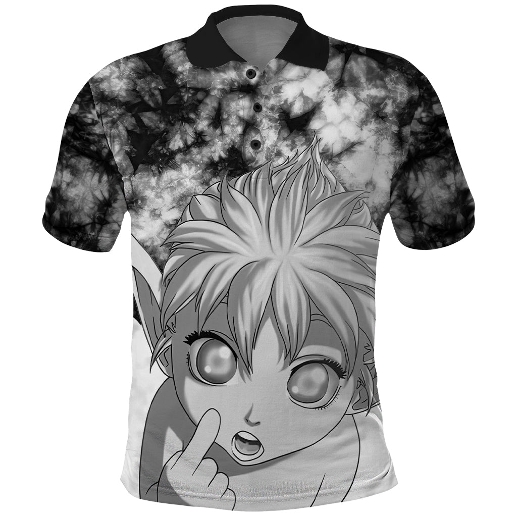 Puck Berserk Polo Shirt Grunge Style
