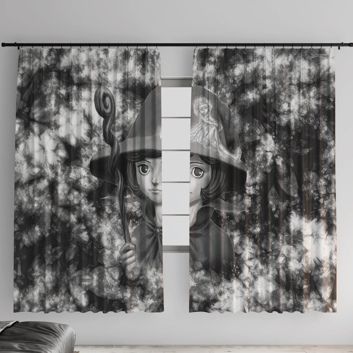 Schierke Berserk Window Curtain Anime Grunge Style