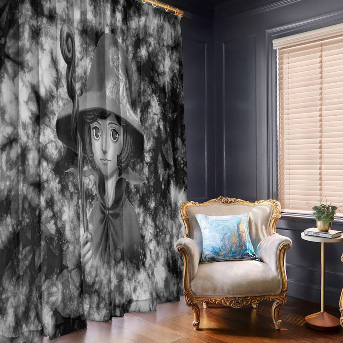 Schierke Berserk Window Curtain Anime Grunge Style