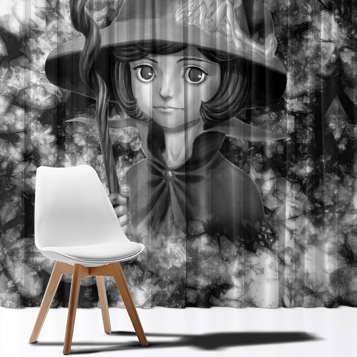 Schierke Berserk Window Curtain Anime Grunge Style