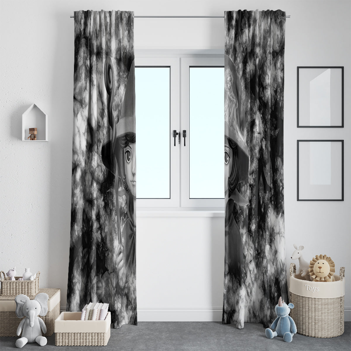 Schierke Berserk Window Curtain Anime Grunge Style