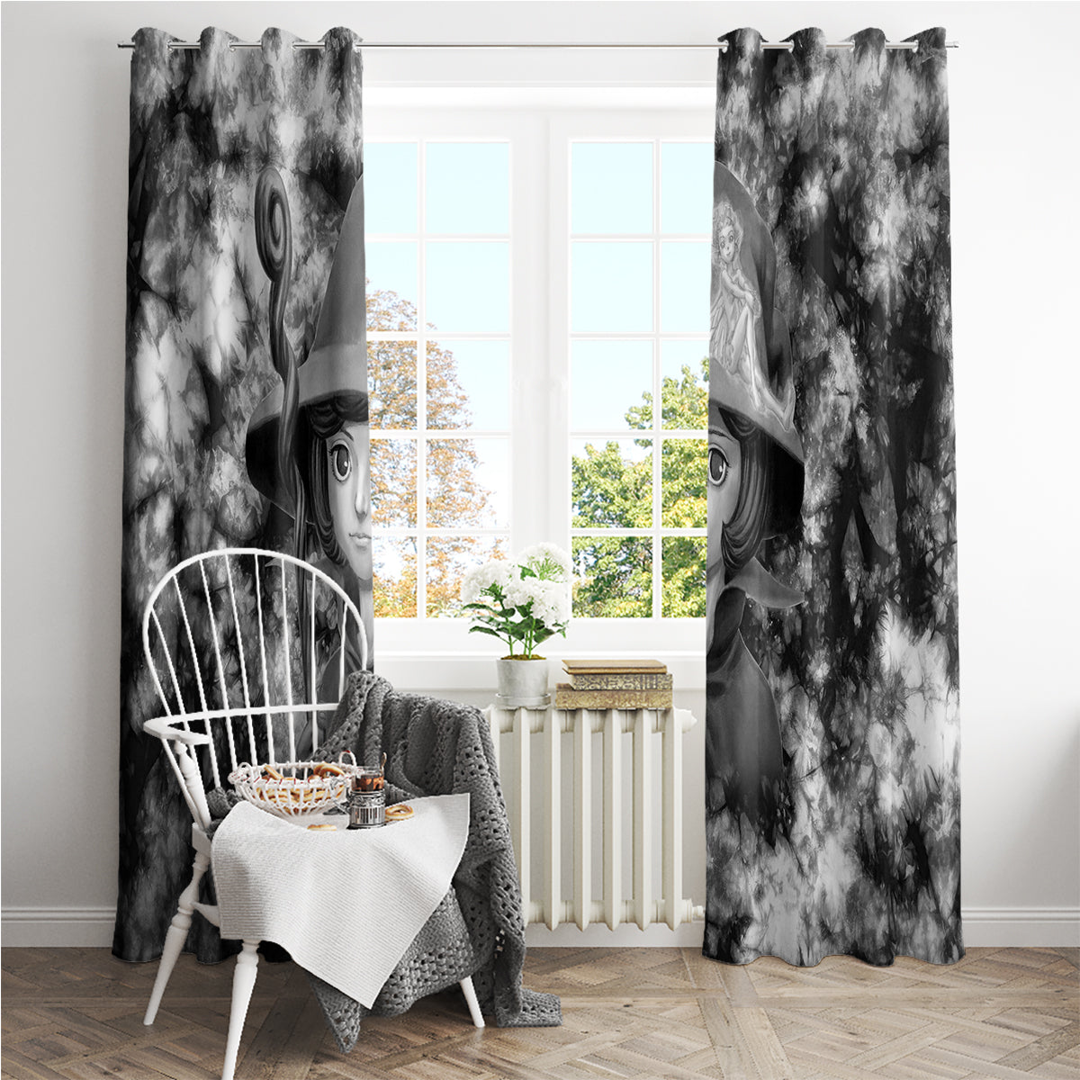Schierke Berserk Window Curtain Anime Grunge Style
