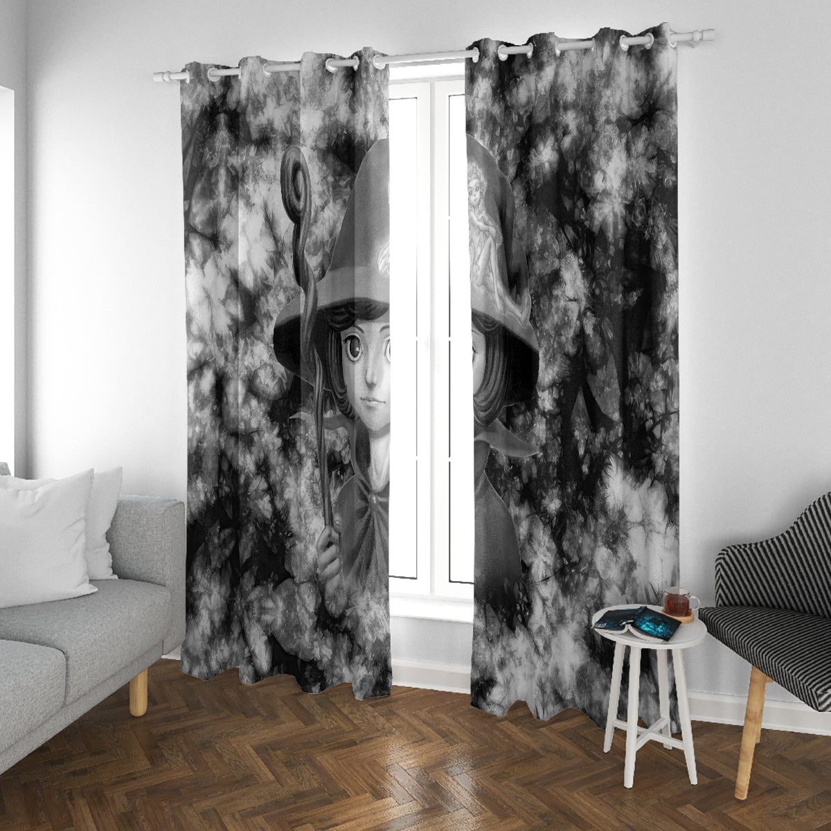 Schierke Berserk Window Curtain Anime Grunge Style