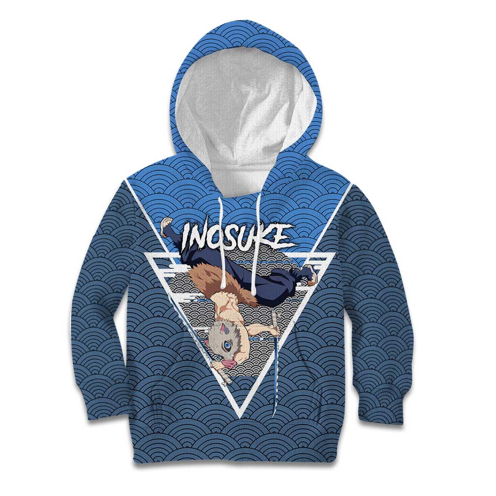 Inosuke - Demon Slayer Kid Hoodie Anime Japan Art Style