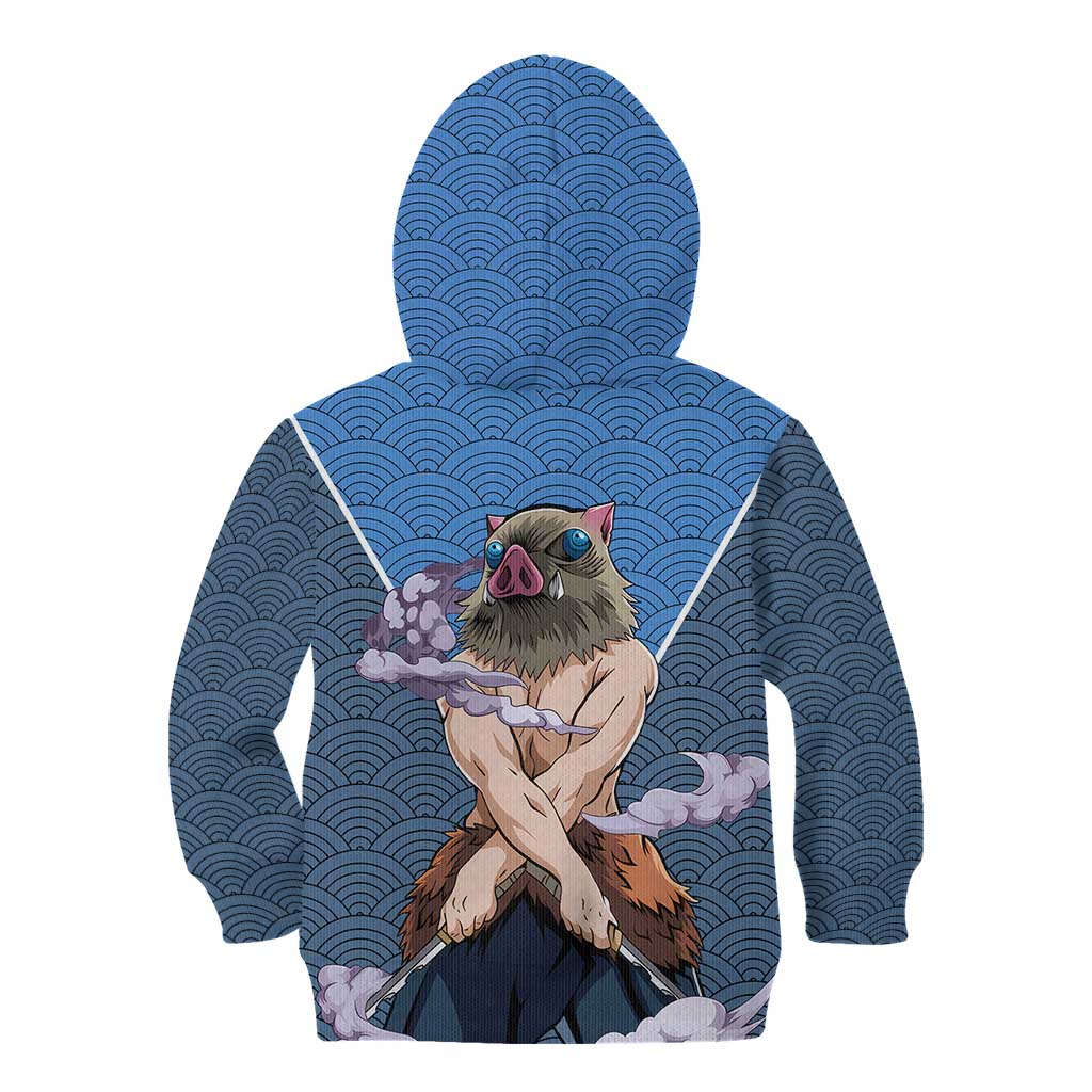 Inosuke - Demon Slayer Kid Hoodie Anime Japan Art Style
