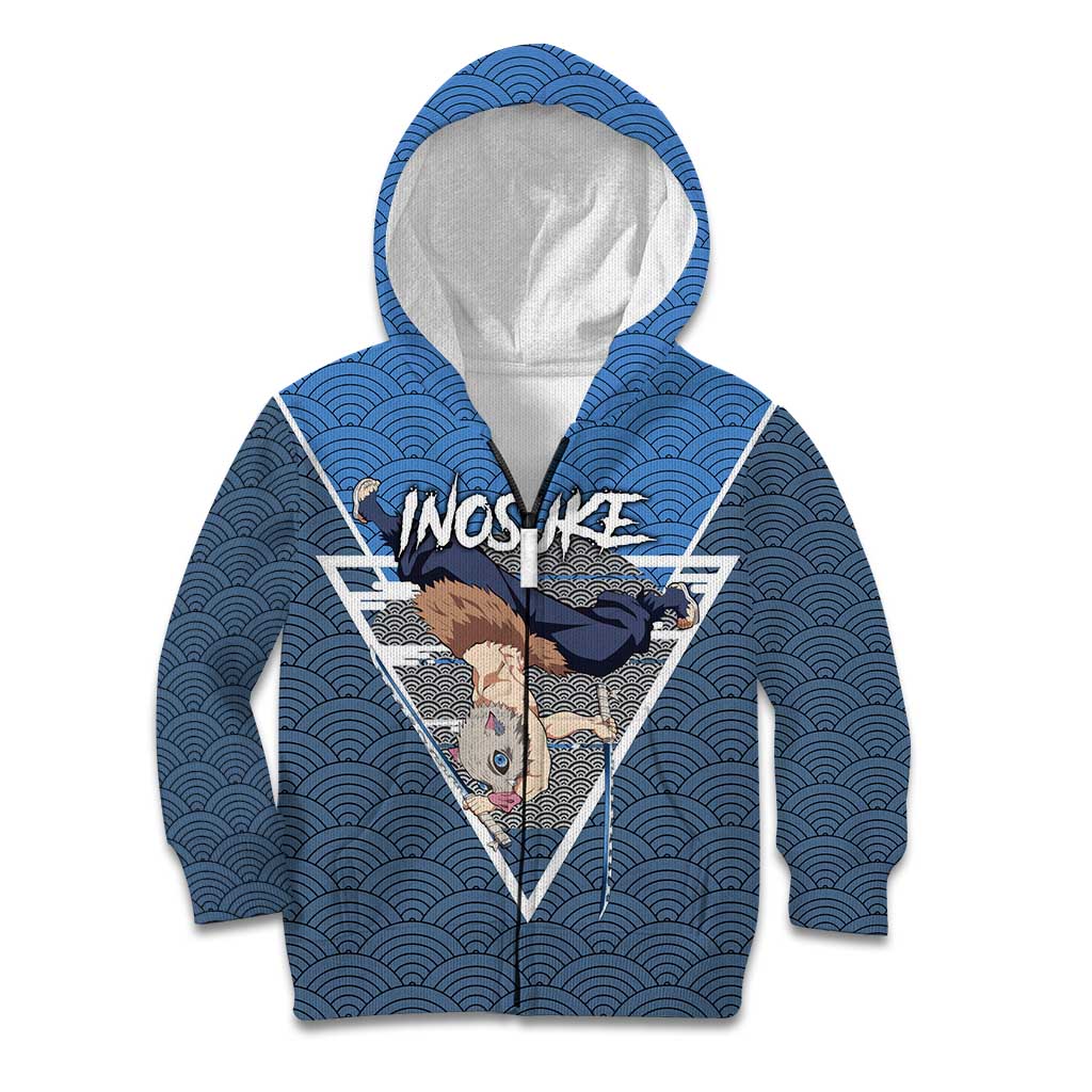 Inosuke - Demon Slayer Kid Hoodie Anime Japan Art Style