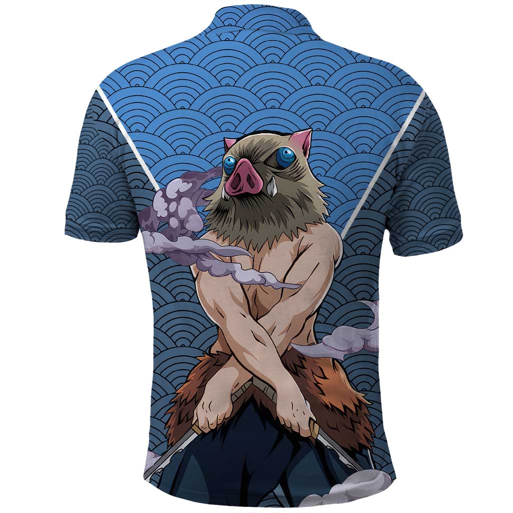 Inosuke - Demon Slayer Polo Shirt Anime Japan Art Style