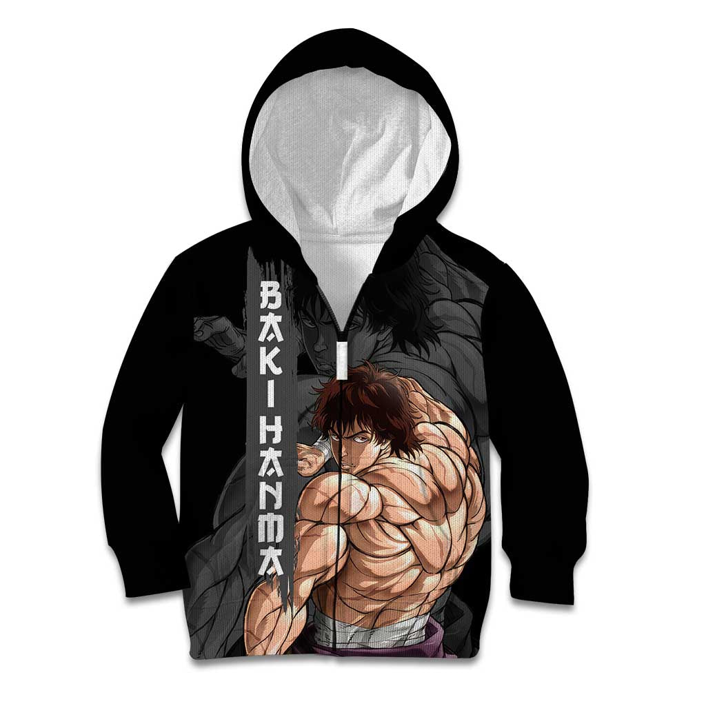 Baki Hanma-Baki Hanma Kid Hoodie Anime Style
