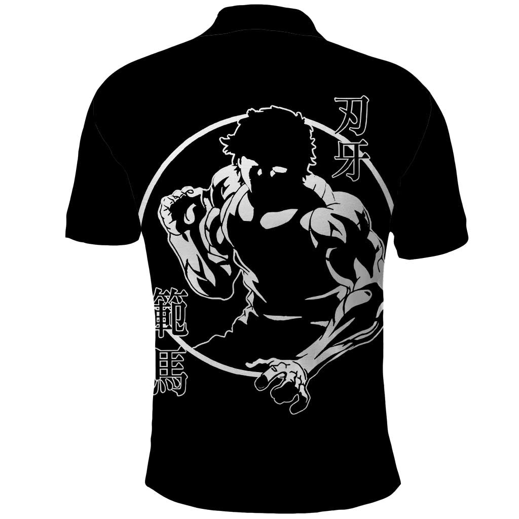 Baki Hanma-Baki Hanma Polo Shirt Anime Style
