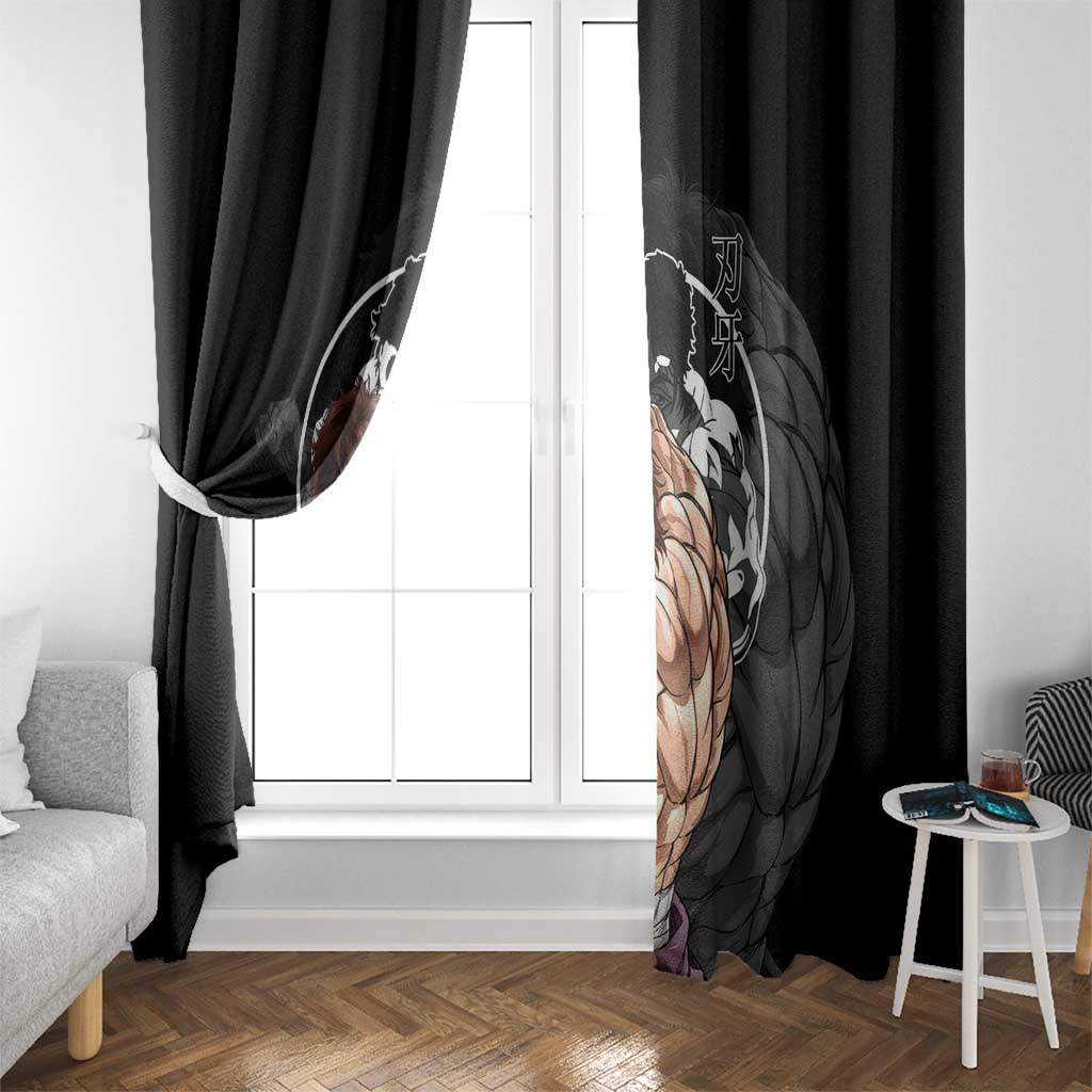 Baki Hanma-Baki Hanma Window Curtain Anime Style