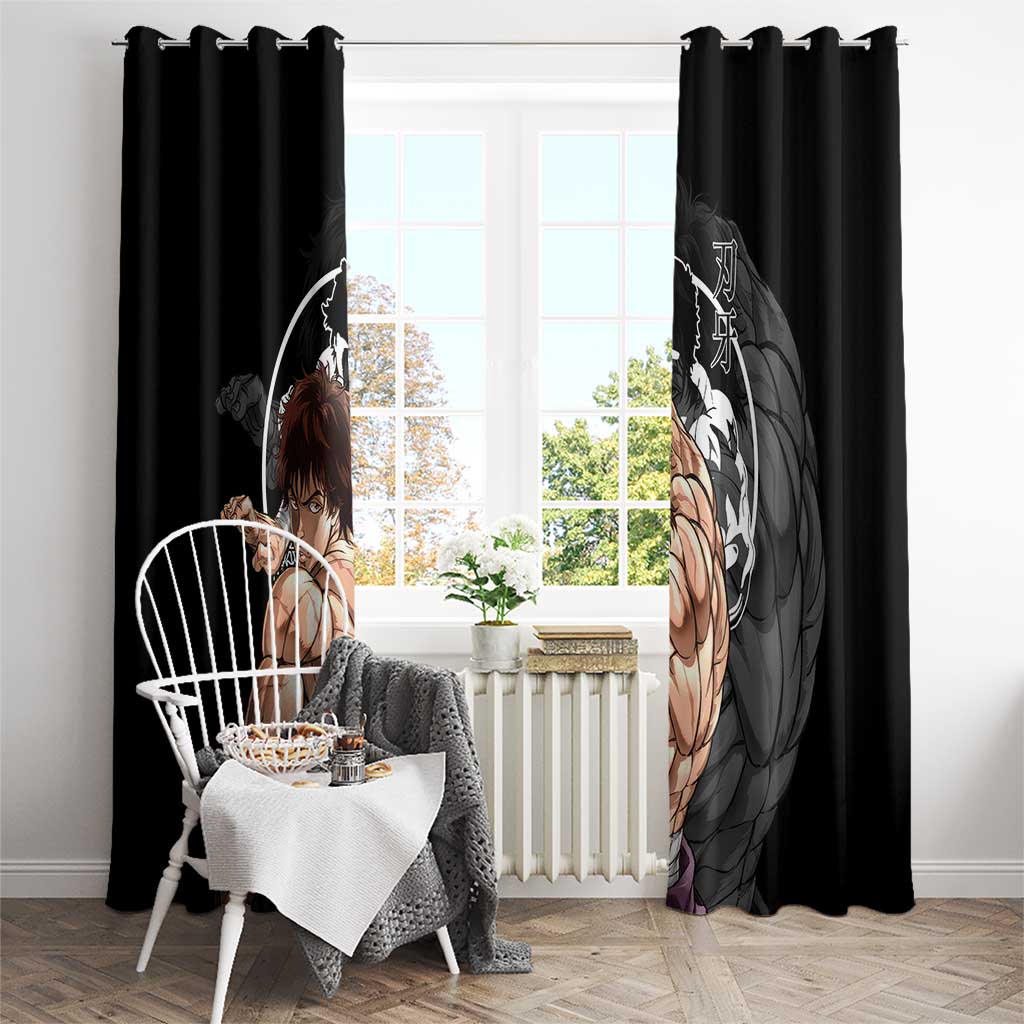 Baki Hanma-Baki Hanma Window Curtain Anime Style
