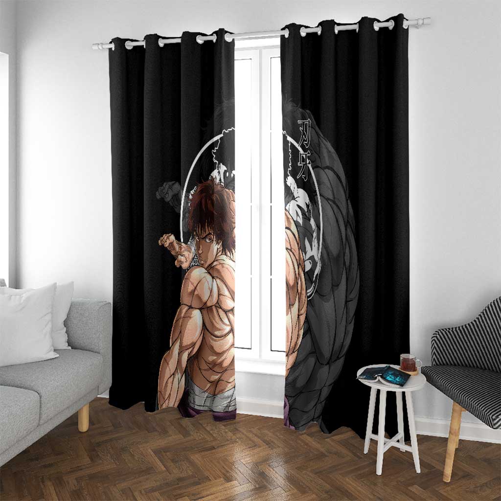 Baki Hanma-Baki Hanma Window Curtain Anime Style