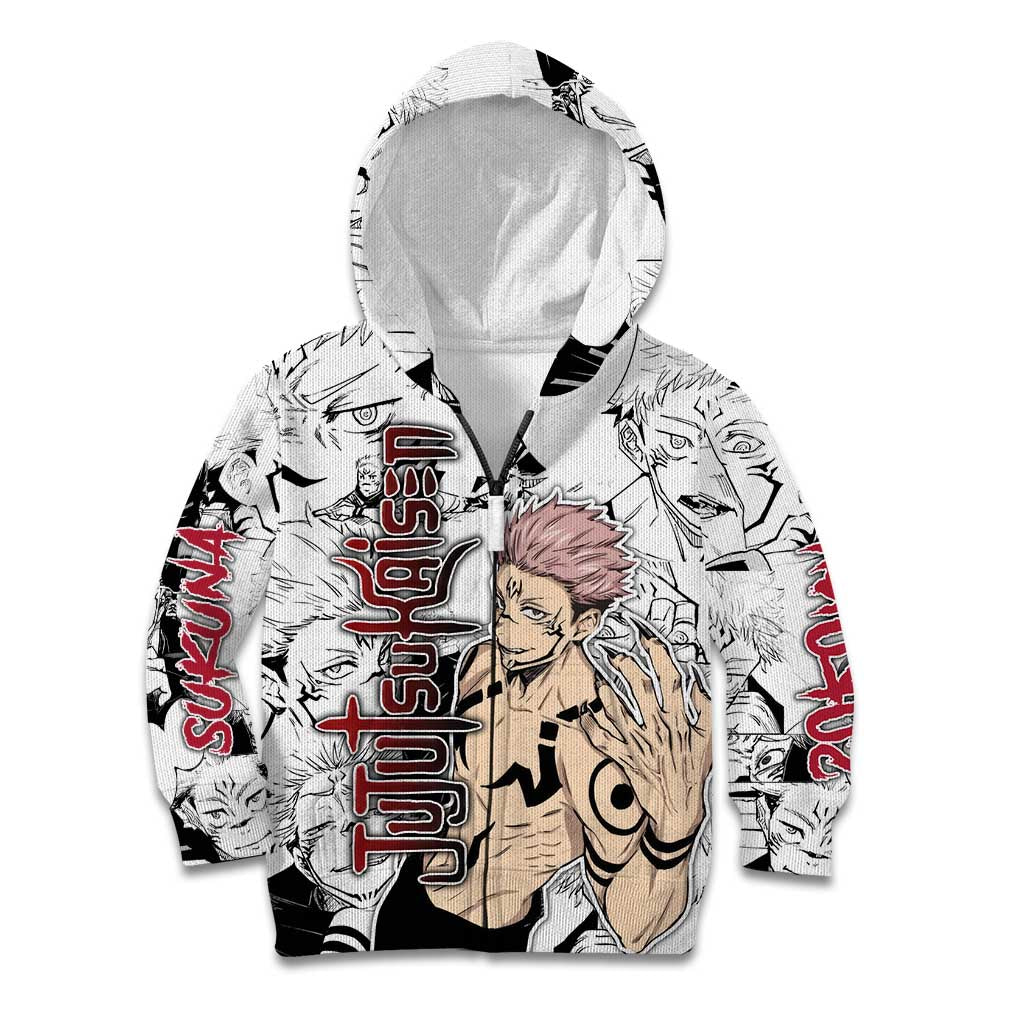 Sukuna - Jujutsu Kaisen Kid Hoodie Pattern Anime Mix Manga Style
