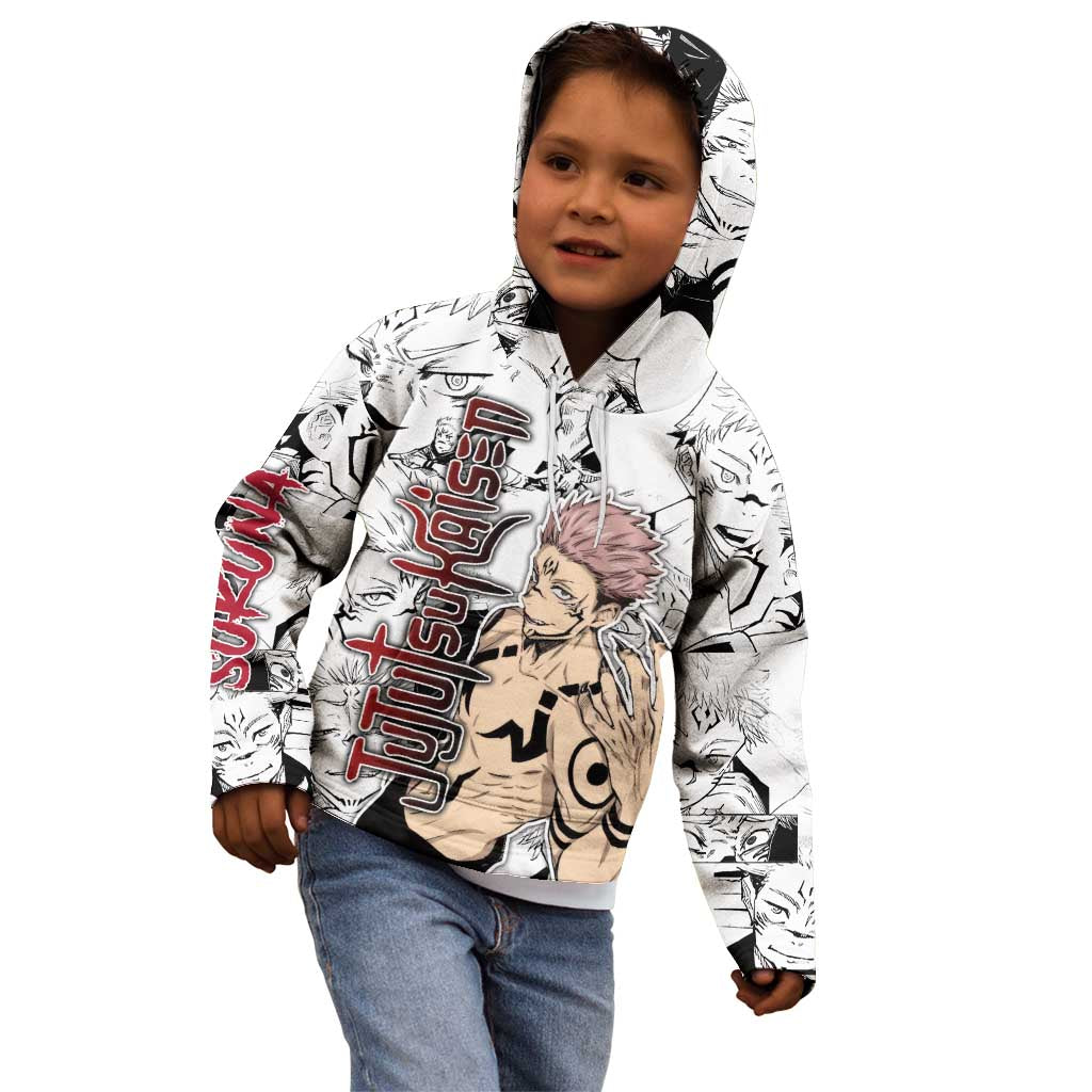 Sukuna - Jujutsu Kaisen Kid Hoodie Pattern Anime Mix Manga Style