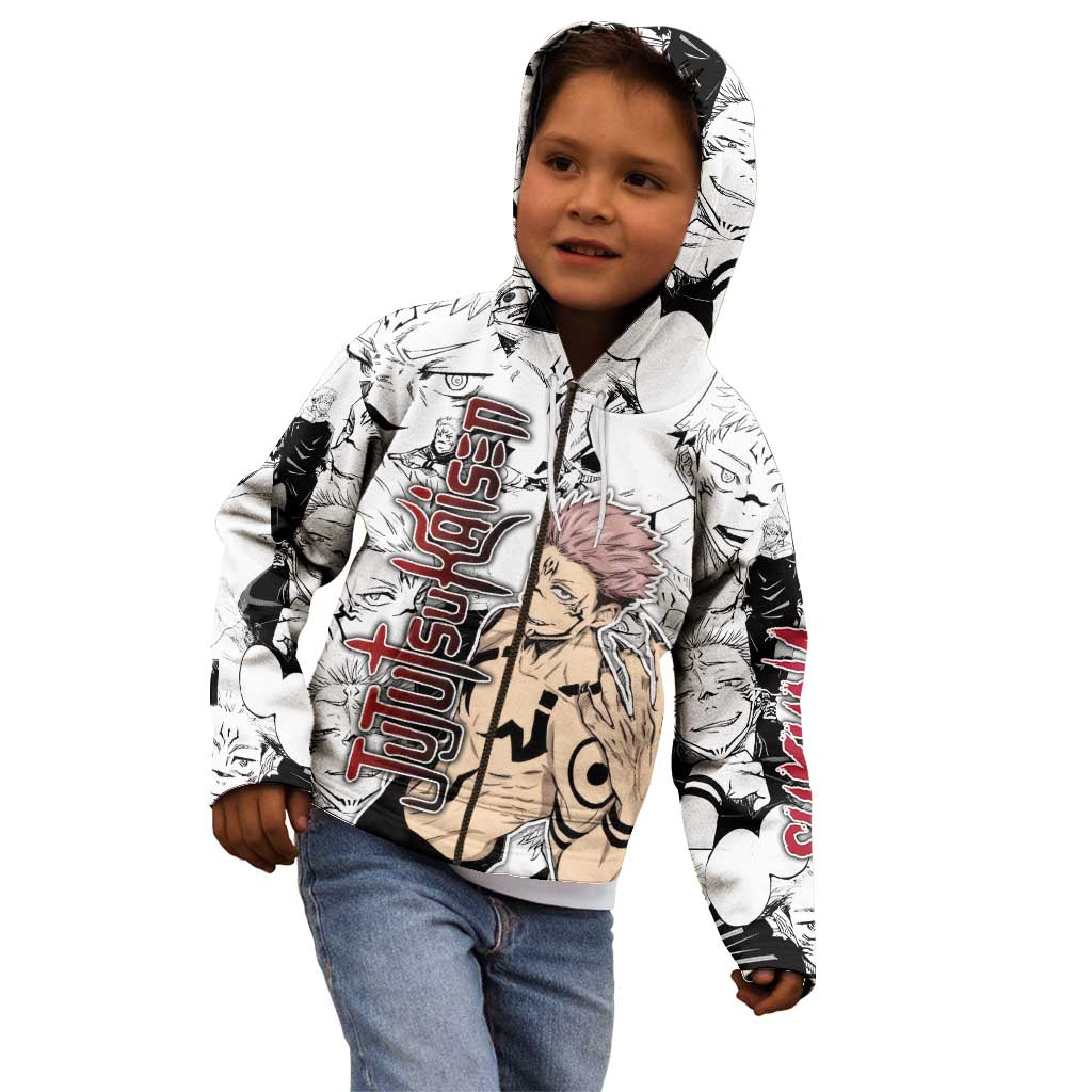 Sukuna - Jujutsu Kaisen Kid Hoodie Pattern Anime Mix Manga Style