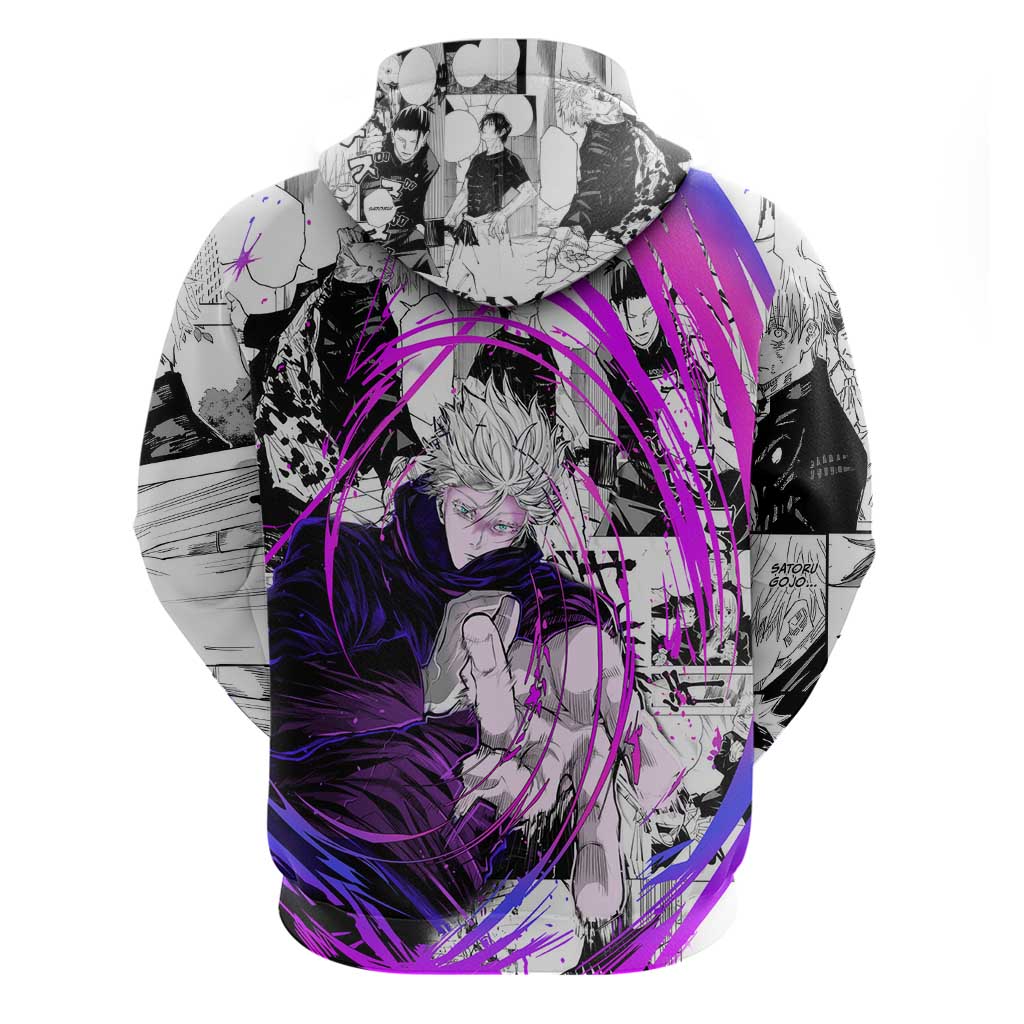 Gojo Satoru - Jujutsu Kaisen Hoodie Pattern Anime Mix Manga Style