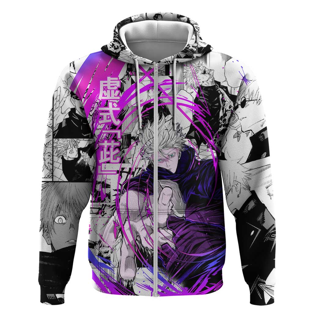 Gojo Satoru - Jujutsu Kaisen Hoodie Pattern Anime Mix Manga Style
