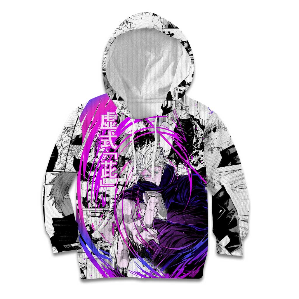 Gojo Satoru - Jujutsu Kaisen Kid Hoodie Pattern Anime Mix Manga Style