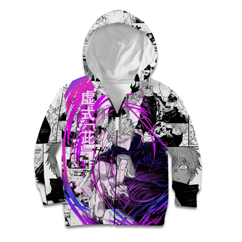Gojo Satoru - Jujutsu Kaisen Kid Hoodie Pattern Anime Mix Manga Style