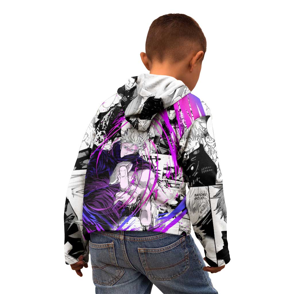 Gojo Satoru - Jujutsu Kaisen Kid Hoodie Pattern Anime Mix Manga Style