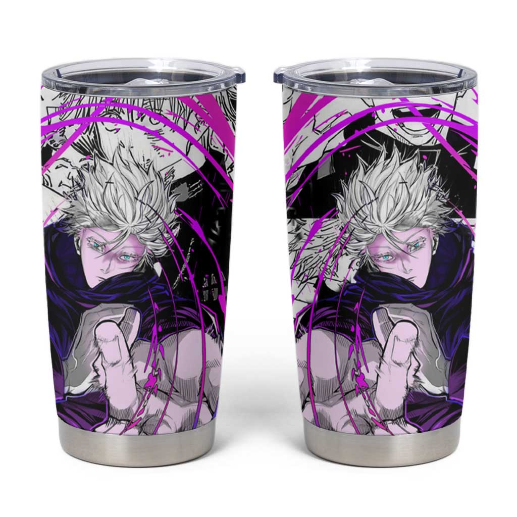 Gojo Satoru - Jujutsu Kaisen Tumbler Cup Pattern Anime Mix Manga Style