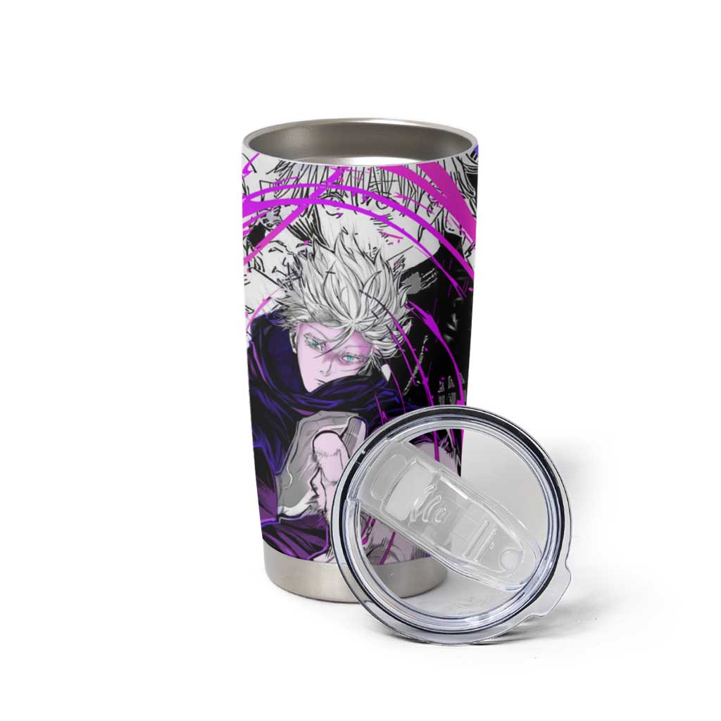 Gojo Satoru - Jujutsu Kaisen Tumbler Cup Pattern Anime Mix Manga Style