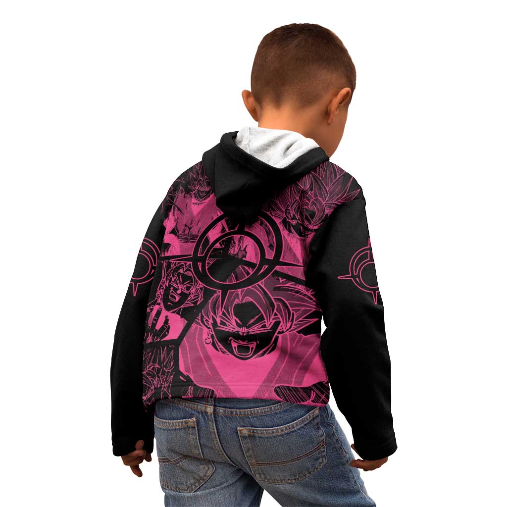 Goku Black Rose - Dragon Ball Kid Hoodie Pattern Anime Mix Manga Style