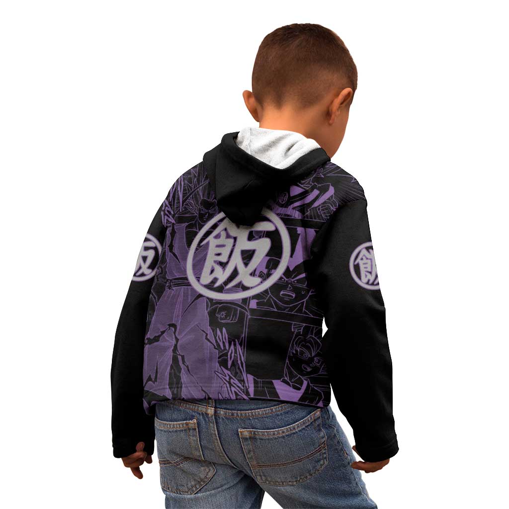 Son Gohan - Dragon Ball Kid Hoodie Pattern Anime Mix Manga Style