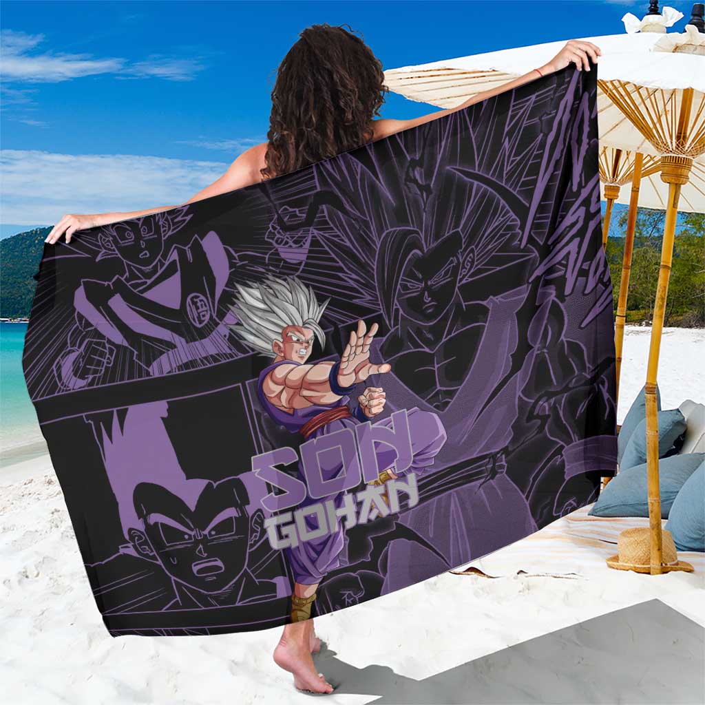 Son Gohan - Dragon Ball Sarong Pattern Anime Mix Manga Style