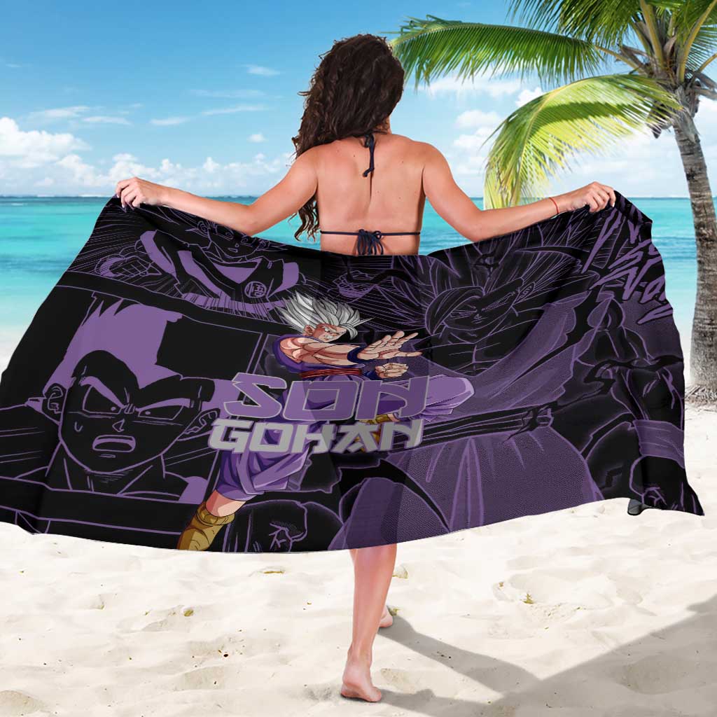 Son Gohan - Dragon Ball Sarong Pattern Anime Mix Manga Style