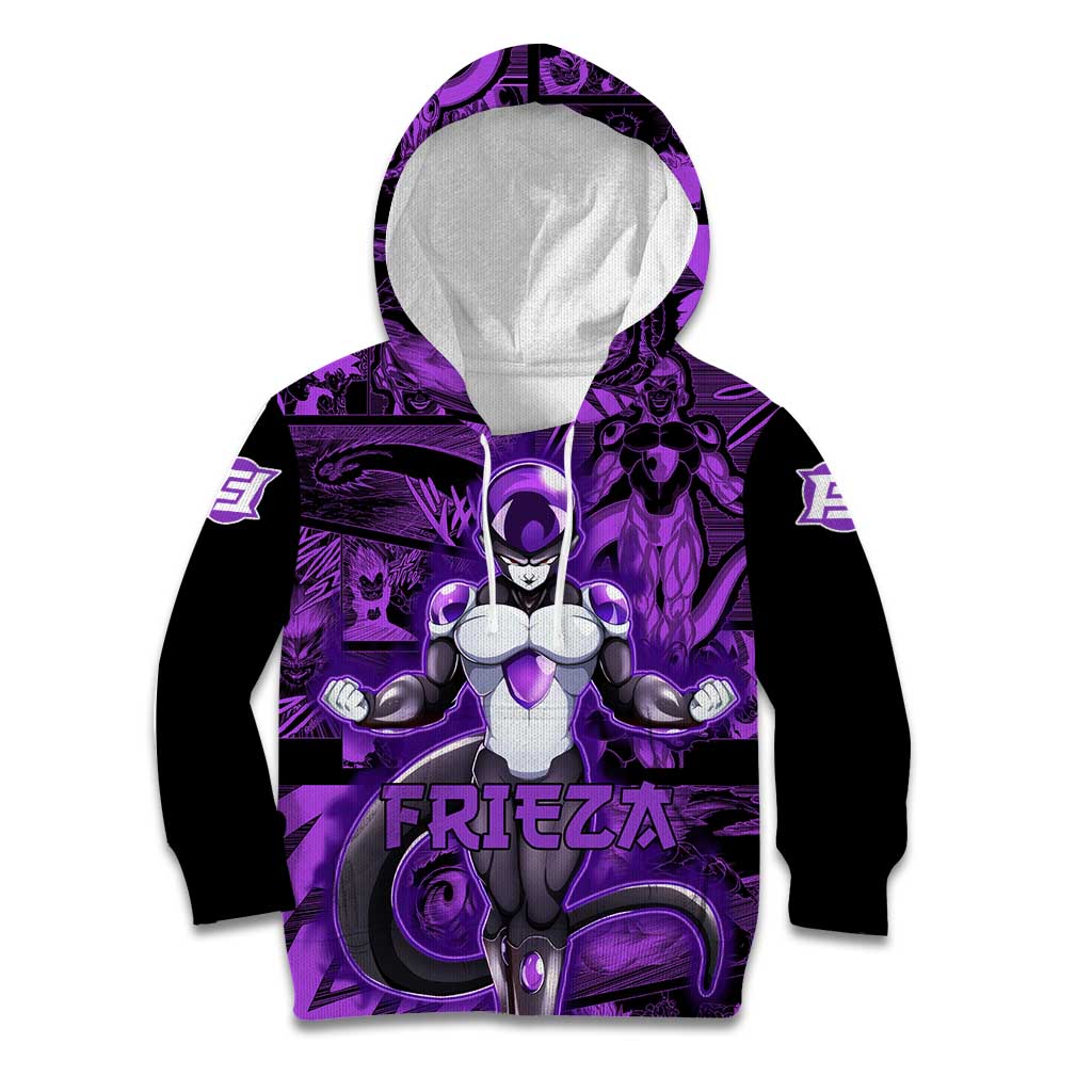 Frieza - Dragon Ball Kid Hoodie Pattern Anime Mix Manga Style