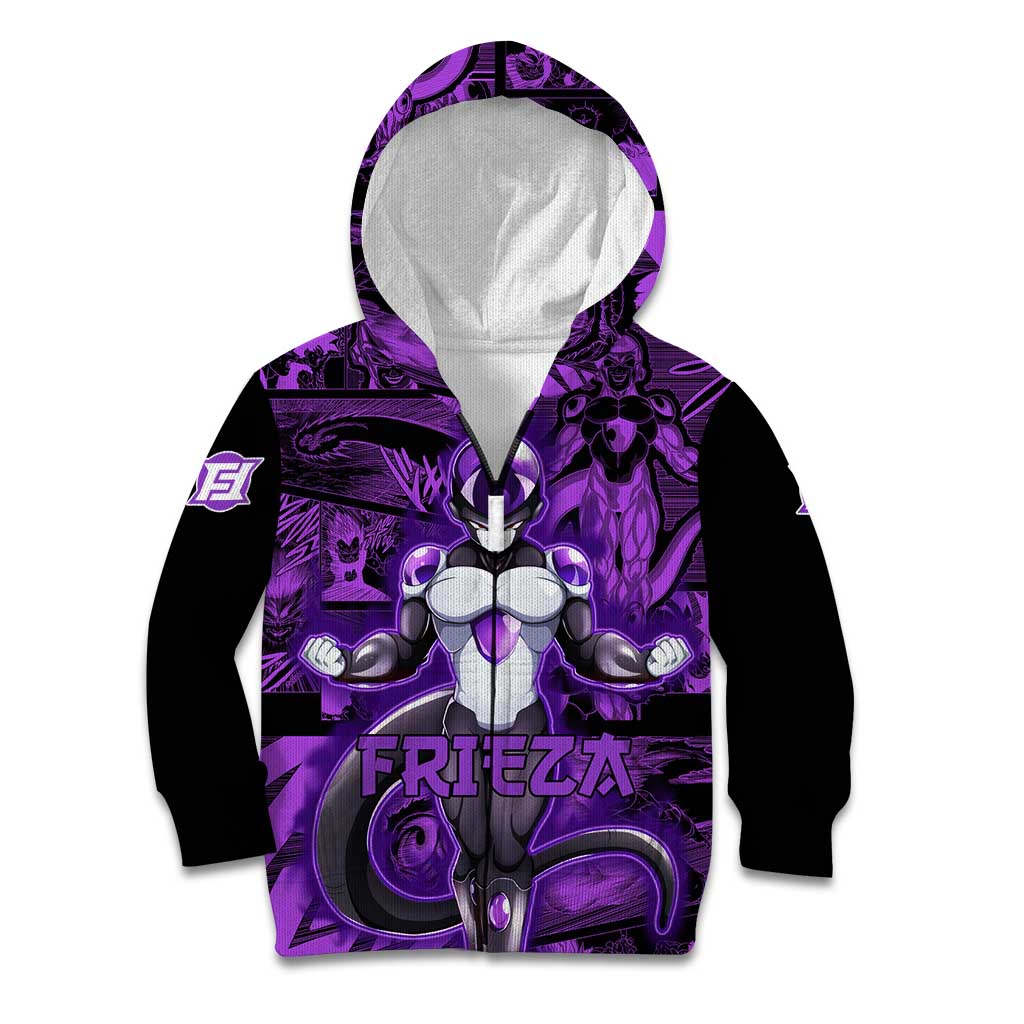 Frieza - Dragon Ball Kid Hoodie Pattern Anime Mix Manga Style