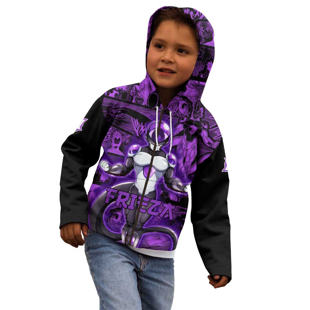 Frieza - Dragon Ball Kid Hoodie Pattern Anime Mix Manga Style