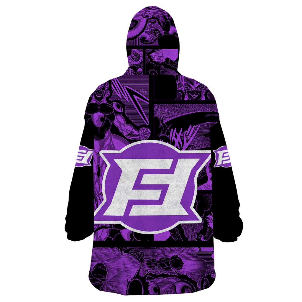 Frieza - Dragon Ball Wearable Blanket Hoodie Pattern Anime Mix Manga Style