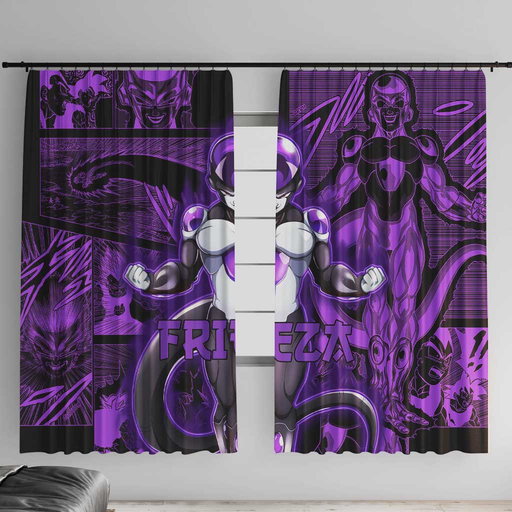 Frieza - Dragon Ball Window Curtain Pattern Anime Mix Manga Style